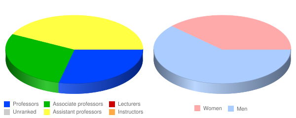 Goldey Beacom College Faculty Demographics Chart