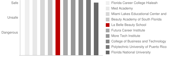 La Belle Beauty School Safety Chart