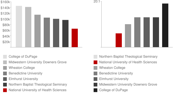 National University of Health Sciences Faculty Compensation and Workload Chart