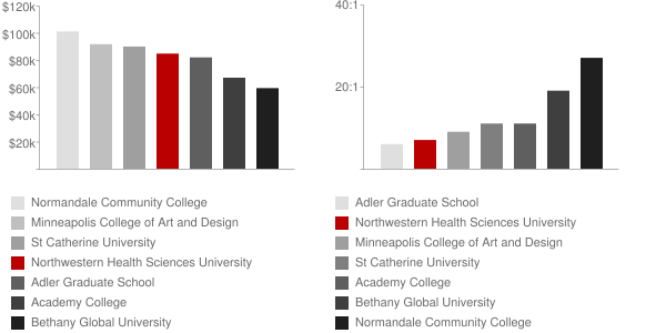 Northwestern Health Sciences University Faculty Compensation and Workload Chart