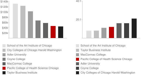 Pacific College of Oriental Medicine Chicago Faculty Compensation and Workload Chart