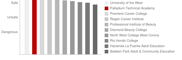 Palladium Technical Academy Safety Chart