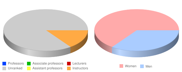 Professional Skills Institute Faculty Demographics Chart