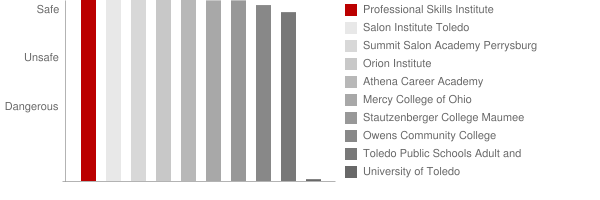 Professional Skills Institute Safety Chart