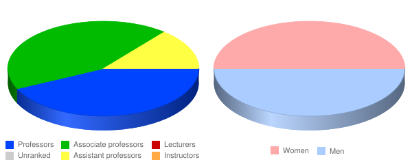 Richmont Graduate University Faculty Demographics Chart