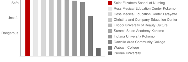 Saint Elizabeth School of Nursing Safety Chart