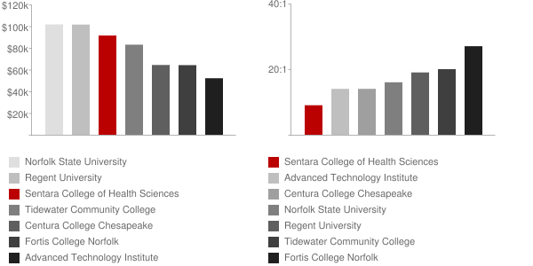 Sentara College of Health Sciences Faculty Compensation and Workload Chart