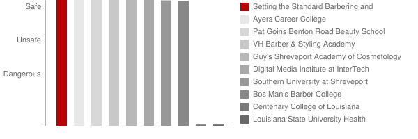 Setting the Standard Barbering and Natural Hair Academy Safety Chart