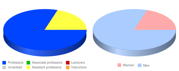 Sioux Falls Seminary Faculty Demographics Chart