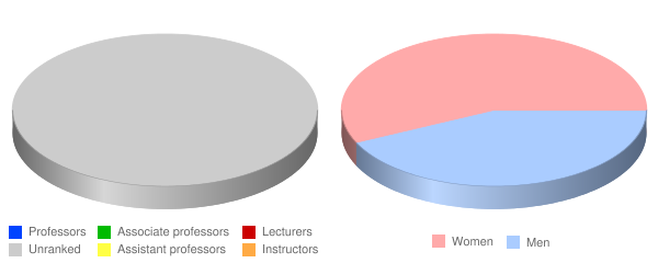 Spartanburg Methodist College Faculty Demographics Chart
