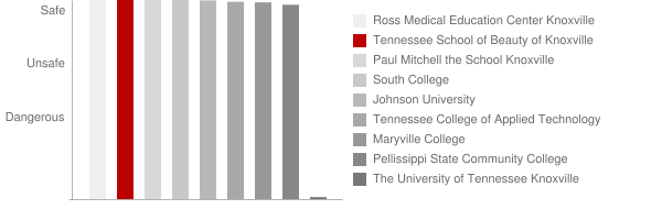 Tennessee School of Beauty of Knoxville Safety Chart