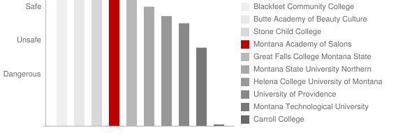 Montana Academy of Salons Safety Chart