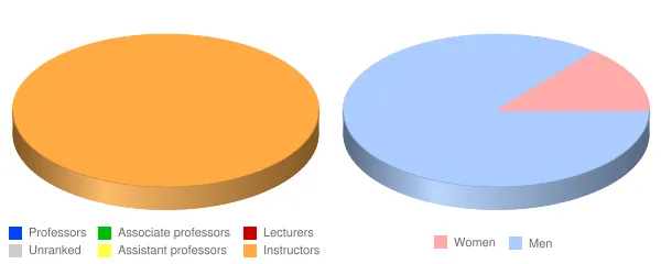 Triangle Tech Sunbury Faculty Demographics Chart