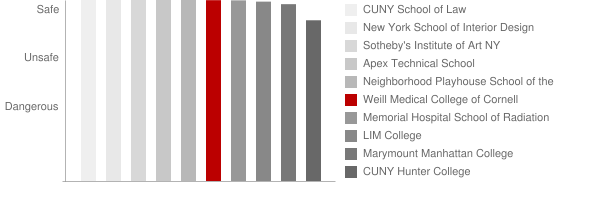 Weill Cornell Medical College Safety Chart