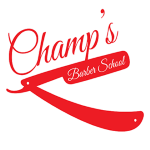 Champ's Barber School Logo Champ's Barber School Logo