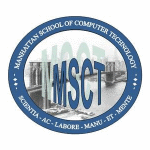 Manhattan School of Computer Technology Logo Manhattan School of Computer Technology Logo