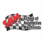 School of Automotive Machinists Logo School of Automotive Machinists Logo