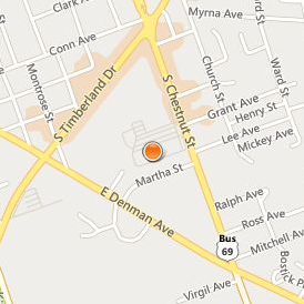 Academy of Hair Design Lufkin Location Map - Street View