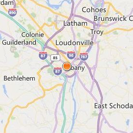 Albany Medical College Location Map - City View