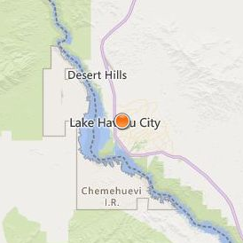 All Beauty College Lake Havasu City Location Map - City View