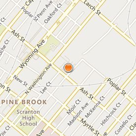Fortis Institute Scranton Location Map - Street View