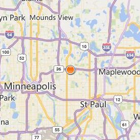 American Academy of Acupuncture and Oriental Medicine Location Map - City View