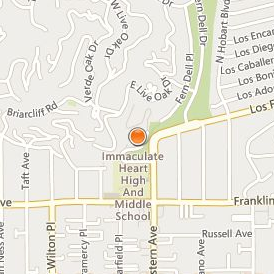 American Film Institute Conservatory Location Map - Street View