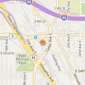 American Indian OIC Location Map - Street View
