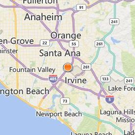 American Institute of Massage Therapy Location Map - City View