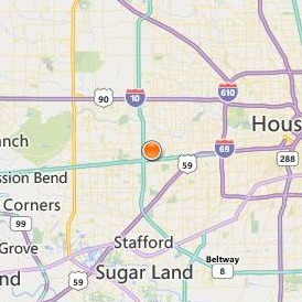 American InterContinental University Houston Location Map - City View