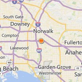 Angeles Institute Location Map - City View