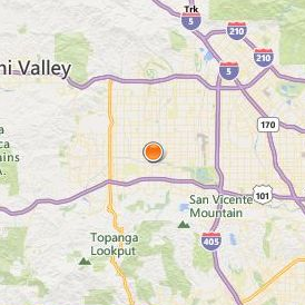 Annenberg School of Nursing Location Map - City View