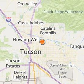 Arizona School of Acupuncture and Oriental Medicine Location Map - City View