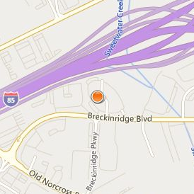 Atlanta Institute of Music and Media Location Map - Street View