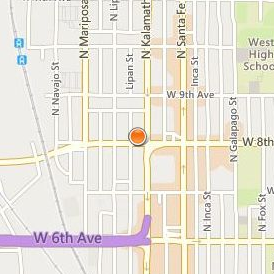 Aveda Institute Denver Location Map - Street View