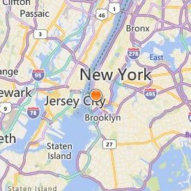 Aveda Institute New York Location Map - City View