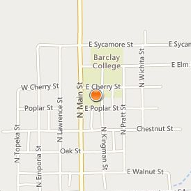 Barclay College Location Map - Street View