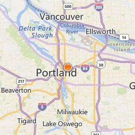 Beau Monde College of Hair Design Lloyd Location Map - City View