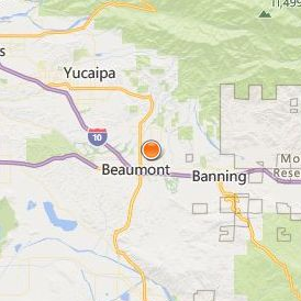 Beaumont Adult School Location Map - City View