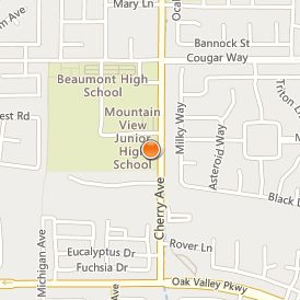 Beaumont Adult School Location Map - Street View