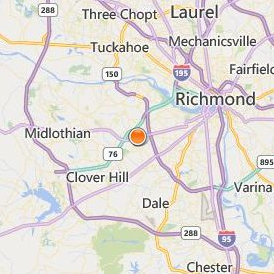 Centura College Richmond Location Map - City View
