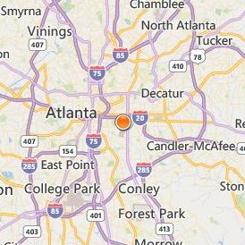 Beulah Heights University Location Map - City View