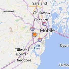 Blue Cliff Career College Location Map - City View