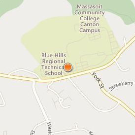 Blue Hills Regional Technical School Location Map - Street View