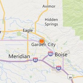 Boise Bible College Location Map - City View
