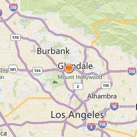 Brand College Location Map - City View
