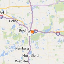 Brighton Institute of Cosmetology Location Map - City View