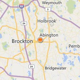 Signature Healthcare Brockton Hospital School of Nursing Location Map - City View