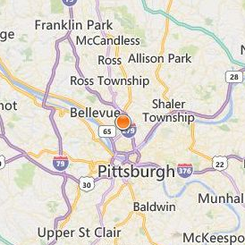 Byzantine Catholic Seminary of Saints Cyril and Methodius Location Map - City View