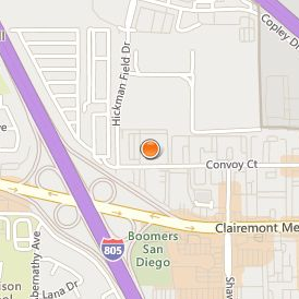 California College San Diego Location Map - Street View